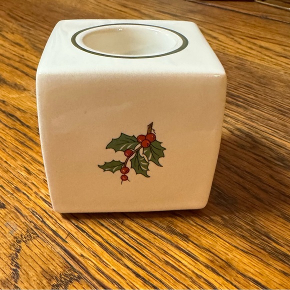 Cuthbertson Original Christmas Tree Votive Candle Holder Vintage   Never Used - Picture 6 of 9